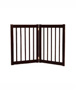 Dynamic Accents - 32 Inch 2 Panel Free Standing EZ Gate - Black - €164,16 EUR