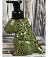 Bath &amp; Body Works GREEN DINOSAUR T-REX Foaming Hand Soap Dispenser Retir... - £36.63 GBP