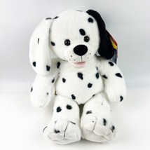 Build a Bear Spotted Black White Dog Dalmatian Plush Stuffed Animal Tags 2011 - £13.42 GBP