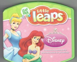 Leapfrog Baby little leaps Disney Princess Disc Game Rare Educational - $14.57