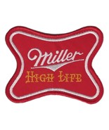 MILLER HIGH LIFE IRON ON PATCH 3.25&quot; Red Miller Time Beer Embroidered Ap... - €3,35 EUR
