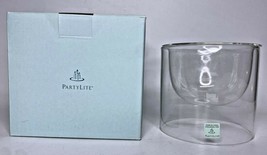 PartyLite Pop Fusion Clear Glass Refillable Holder NIB P10C/P90706 - $14.99