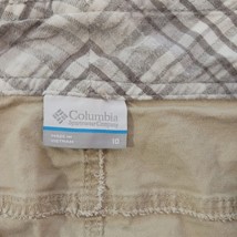 Columbia AL5115 Women's Tan/Khaki Cotton Blend Skirt Pockets Size 10 Waist 32" image 3