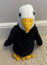 The beanie baby collection stuffed bald eagle name is Baldy 6 1/2 inches... - $132.17 MXN