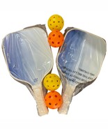 Pickleball Game Set Aqui Legend 2 Paddles-New - $38.15 CAD