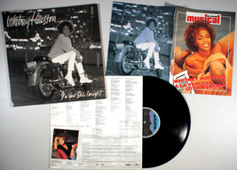 Whitney Houston - I&#39;m Your Baby Tonight (1990) Vinyl LP + Tour BOOK • Im... - $128.61