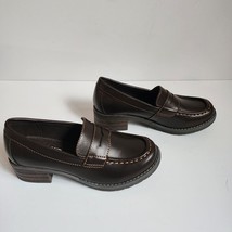 Eastland Holly Penny Loafers Womens Size 6M Brown 36 - £18.47 GBP