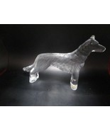 German Shepherd Dog Signed "Kosta Boda Sweden"  9"  ^^ - $74.25