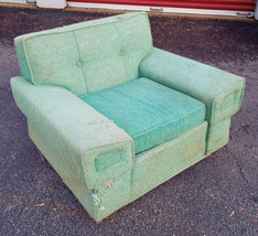 Vintage Mid-Century Kroehler Ambassador Plush Lounge Arm Chair - PICKUP ... - $494.99