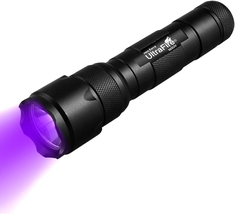Ultrafire Black Light UV Flashlight, Super Power UV 395-405 Nm LED WF-502B Black - £20.43 GBP