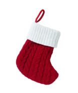 Christmas Socks Knitting Snowflake Stocking Xmas Tree  - $16.88 CAD