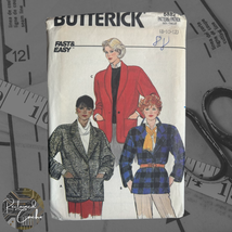 Butterick 6882 Misses Jacket Pattern Size 8-10-12 Womens Vintage Uncut - £11.99 GBP