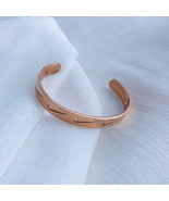 New Mens Nike Swoosh Logo Rose Gold Bangle Wrist Bracelet One Size Fits All - $26.01 CAD