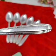 Harmony House by Wallace SERENADE 6 Silverplate Flatware Lot Teaspoons Vtg - $22.98