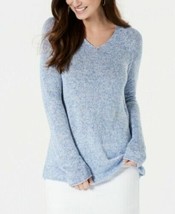 Size XS Style &amp; Co Marled V-Neck Sweater Peri Dream NWOT - £6.79 GBP