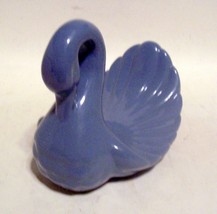 Vintage Porcelain Swan  Hand Towel Dish by Andre Richard Made in Taiwan BLUE - £14.13 GBP