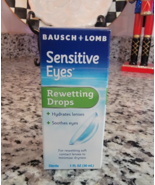 Bausch + Lomb Sensitive Eyes Rewetting Drops 1oz Contact Lenses Exp 11/25 - $33.83 CAD