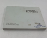 2013 Hyundai Elantra Owners Manual Handbook OEM B04B04049 - $14.84