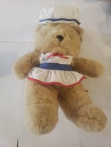 VTG 1985 24K POLAR PUFF BY SPECIAL EFFECTS &quot;MARTHA&quot; BROWN PLUSH TEDDY BE... - £10.23 GBP