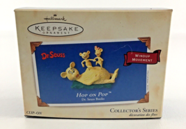 Hallmark Keepsake Christmas Ornament Dr Seuss Hop On Pop Windup Movement 2003 - £23.70 GBP