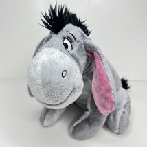 Eeyore Winnie The Pooh Plush Grey Patch Small Disney Stuffed Animal Donkey 10&quot; - £16.99 GBP