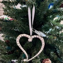 Christmas Tree Ornament Heart Stones Metal Decoration Holiday St Nichola... - $12.78