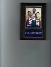 Elgin Baylor Chamberlain Jerry West Plaque Los Angeles Lakers La Basketball - £3.09 GBP