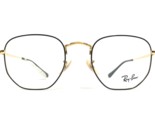 Ray-Ban Eyeglasses Frames RB6448 2991 JACK Black Gold Polygon Full Rim 5... - $79.26