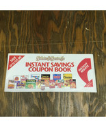 Vintage salute to savings coupon book general mills expired coupon booklet  - $19.75