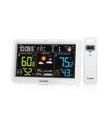 Weather Station: Indoor-Outdoor Temp &amp; Humidity, Atomic Clock for Home/O... - €34,10 EUR