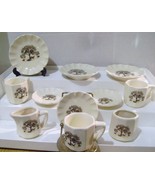 Vintage Ceramic Tea Set with Owls In A Tree - £11.19 GBP