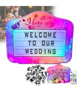 Bottle Service Sign for Wedding, Bottle Girl Lights Sign with 4 Sets Let... - $123.49