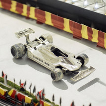 Vintage Italian Handmade Sterling Silver 925 Ferrari 312 T4 LARGE RARE Figurine - £92.19 GBP