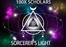 100X 7 SCHOLARS THE SORCERER'S LIGHT MANY EXTREME GIFTS HIGHER MASTER MAGICK  image 2