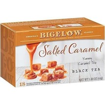 Bigelow Salted Caramel Black Tea 18 Tea Bags 1.56 oz Yummy Caramel Tea - $9.99