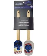Marvel Wakanda Forever Black Panther 11in Silicone Spatula &amp; Wooden Spoo... - £7.77 GBP