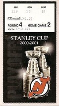 2001 Stanley Cup Finals Ticket Stub New Jersey Colorado Game 4 - £187.15 GBP