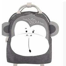 INS Nordic School Bag For Kids Monkey/Tiger/Koala  Plush Backpack Baby Toy Schoo - £106.81 GBP