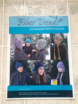 Fiber Trends Knitting Pattern: Snowboarder Hats for Everyone AC-91 - £8.51 GBP