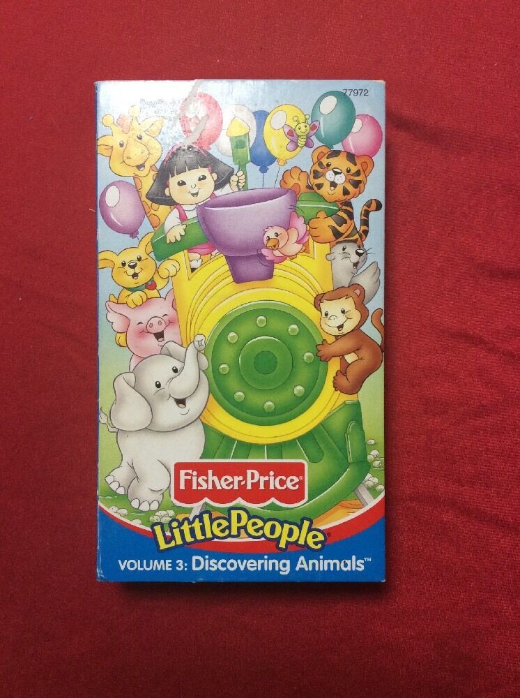 Fisher Price: Little People, Vol.3: Discovering Animales (VHS, 2001) - $4.29