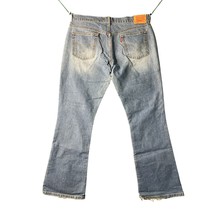 Levis 515 Womens Size 12 M Noveau Bootcut Jeans Light Wash Low Rise Stretch Blue - £15.44 GBP