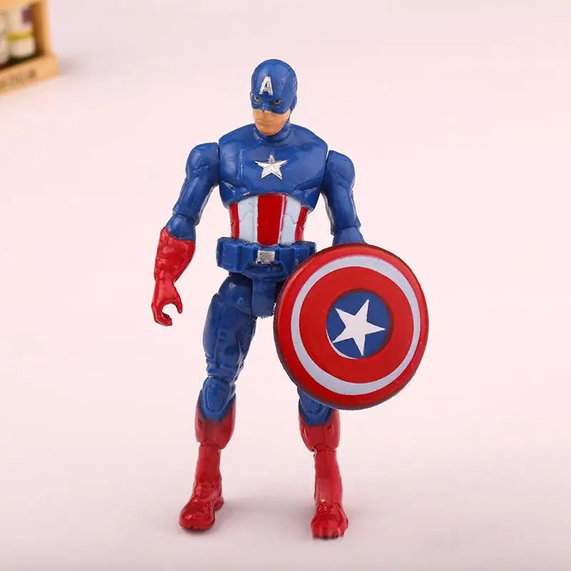 Avengers Hulk Iron Man Batman Figure Captain America Superhero Model Dol... - $26.14