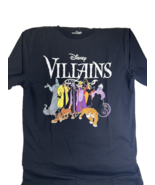Disney Villains Unisex Adult T-Shirt, Size SMALL-NEW! - $225.69 MXN