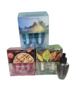 Bath &amp; Body Works Leaves Warm Apple Pie  Wallflower Refill Bulbs, (Set o... - £27.45 GBP