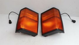 1988 Range Rover Classic Front Turn Signal Parking Lights Combination Lamps L&R image 11