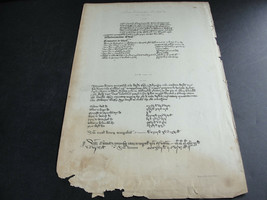 1291 Historical Document-Medieval Latin, Pope Nicholas IV-1800’s Reproduction!! - £66.21 GBP