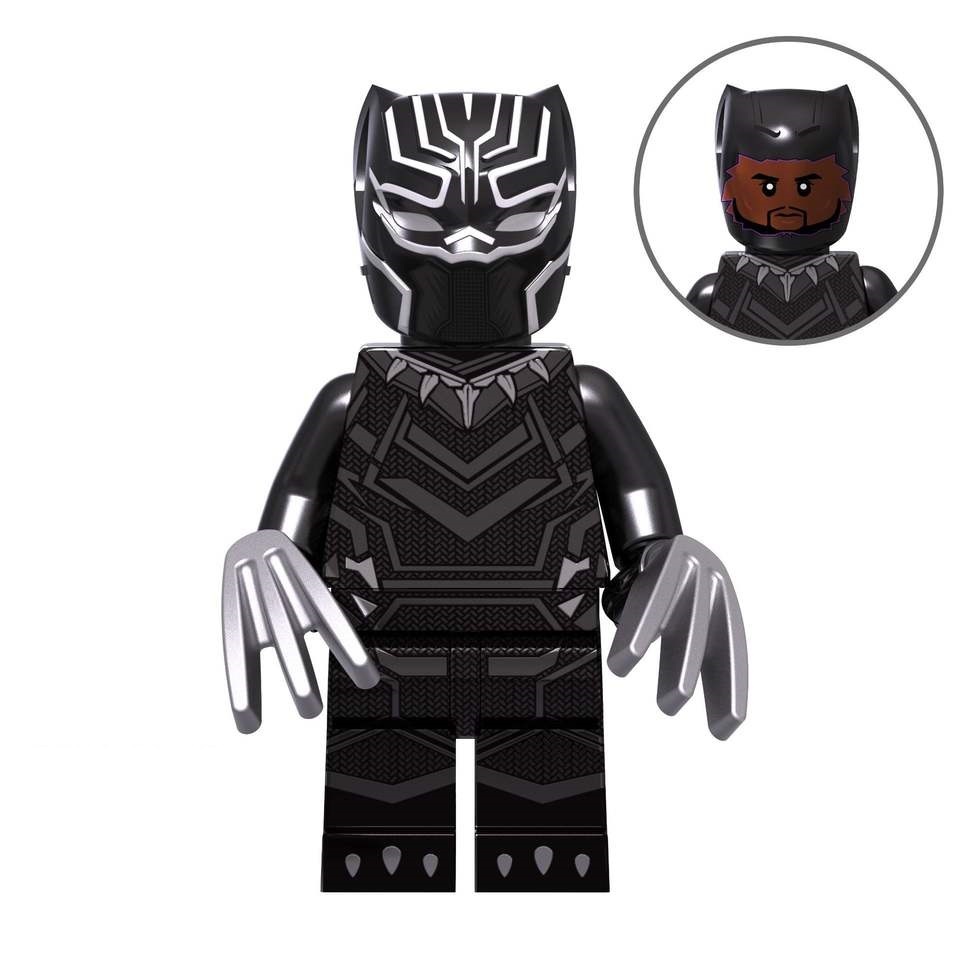 Black Panther T'Challa Marvel Avengers Endgame Minifigures Building Toy
