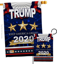 Keep America Great Trump - Impressions Decorative Flags Set S192179-BO - £46.48 GBP