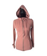 Lululemon Hooded Define Jacket Nulu Womens 4 Stretch Activewear Full Zip - $38.61