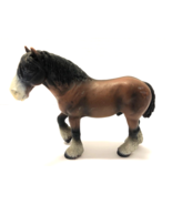 Schleich 2000 Horse 6&quot; Long Clydesdale Figure - $20.37 CAD
